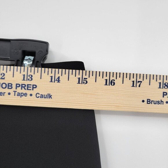 Terzoatto Women Black High Waist Straight Pencil Mini Side Slit Skirt Size XL - Picture 6 of 10